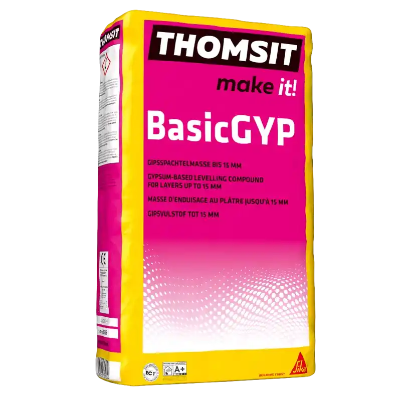 Aanbieding Thomsit BasicGyp gips-egaliseermiddel 25 kg