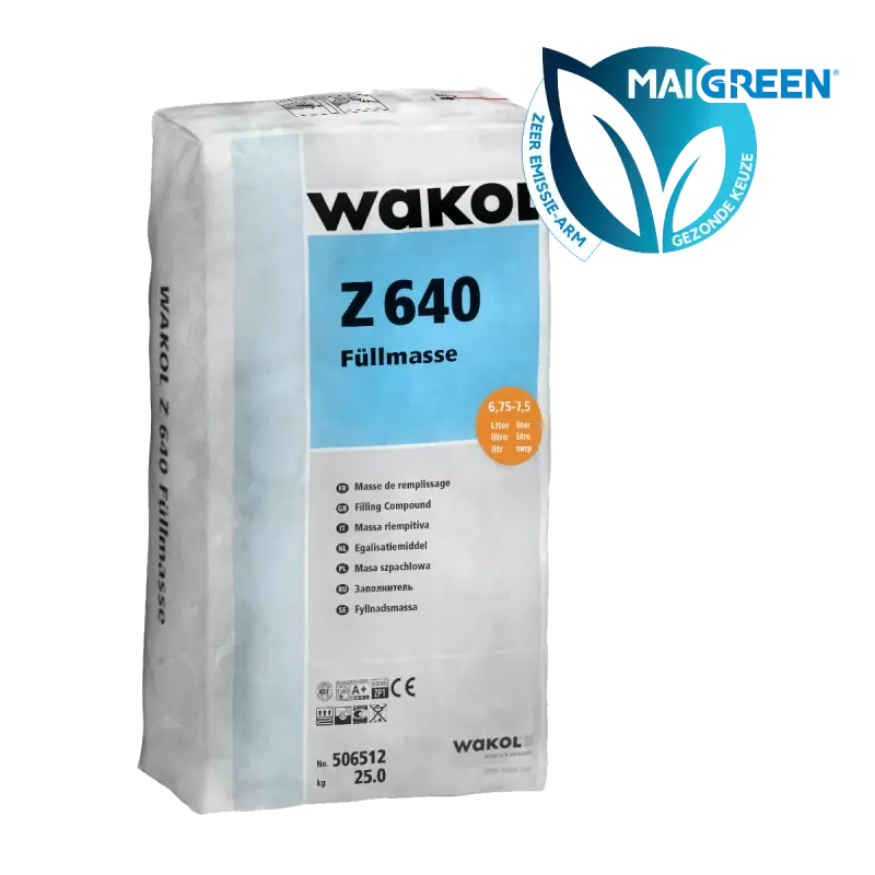 Koop Online Wakol Z640 zandcement reparatiemortel 25 kg