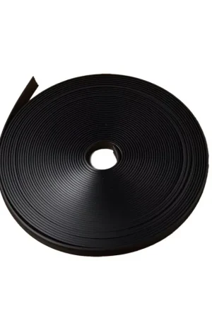 Weekendaanbieding Co-pro rubber antislip zwart rol 27 meter