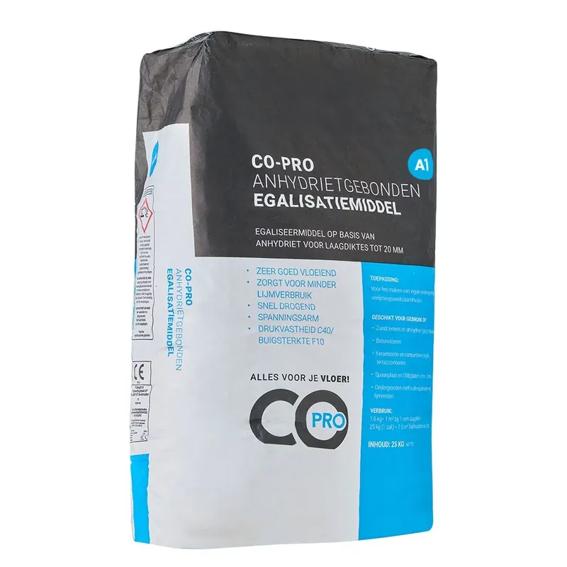 Co-pro anhydrietgebonden egalisatiemiddel A1 Direct Beschikbaar