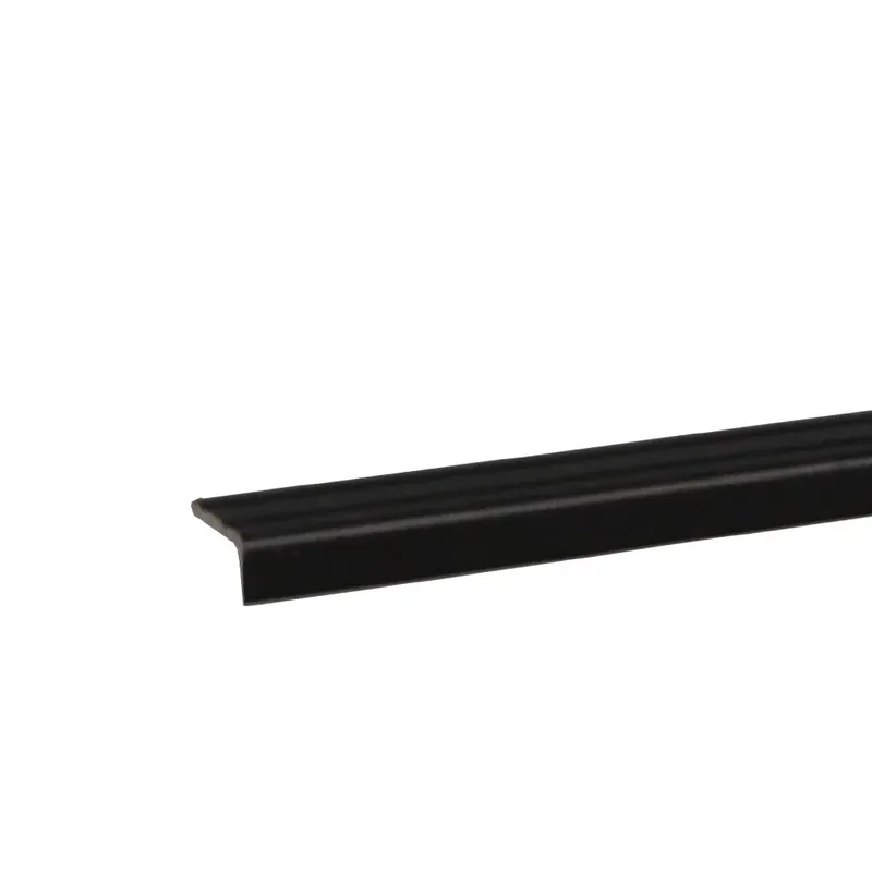 Co-pro hoekprofiel zelfklevend 10mm antraciet/zwart Must-Have