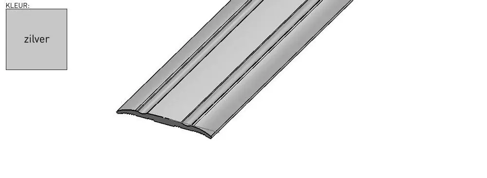 Co-pro dilatatieprofiel zelfklevend 38mm zilver Superprijs