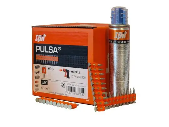 SPIT PULSA HC 6/27 - 500 STUKS (+GAS 800P/P40) Voordeelprijs