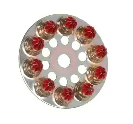 Bestseller SPIT PATRONEN OP DISC ROOD 6.3/10 10X10 VOOR P45 P60 P200 P370 P390