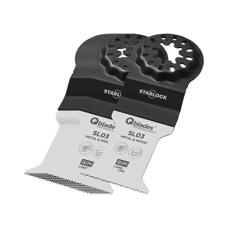 Qblades Zaagblad Bi-Metaal SL03 19TPI 35x50mm 10+1 stuks Goedkoop