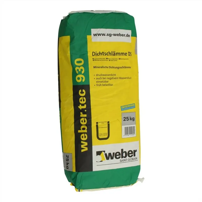 Gereduceerde Prijs Kiwitz WEBER TEC 930 GRIJS ZAK A 25KG DICHTINGSMORTEL