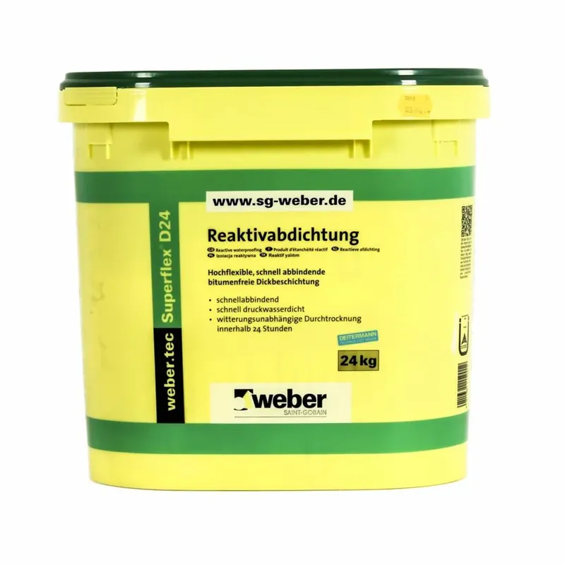 Seizoensaanbieding Kiwitz WEBER.TEC SUPERFLEX D24 2K - 24 KG AFDICHTINGSMASSA 2K