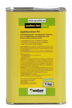 Weber.tec 944 Injectiehars 1kg - 1 Component - ITEM.0000257 Direct Verzonden