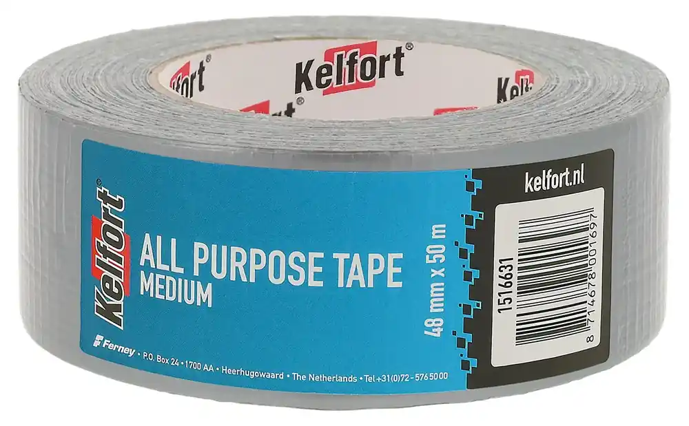 Kelfort DUC TAPE 50MM X 50M MEDIUM Betrouwbaar