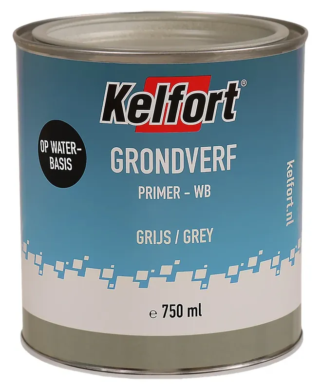 Kelfort GRONDVERF WATERBASIS WIT 2500ML Beperkt Aanbod