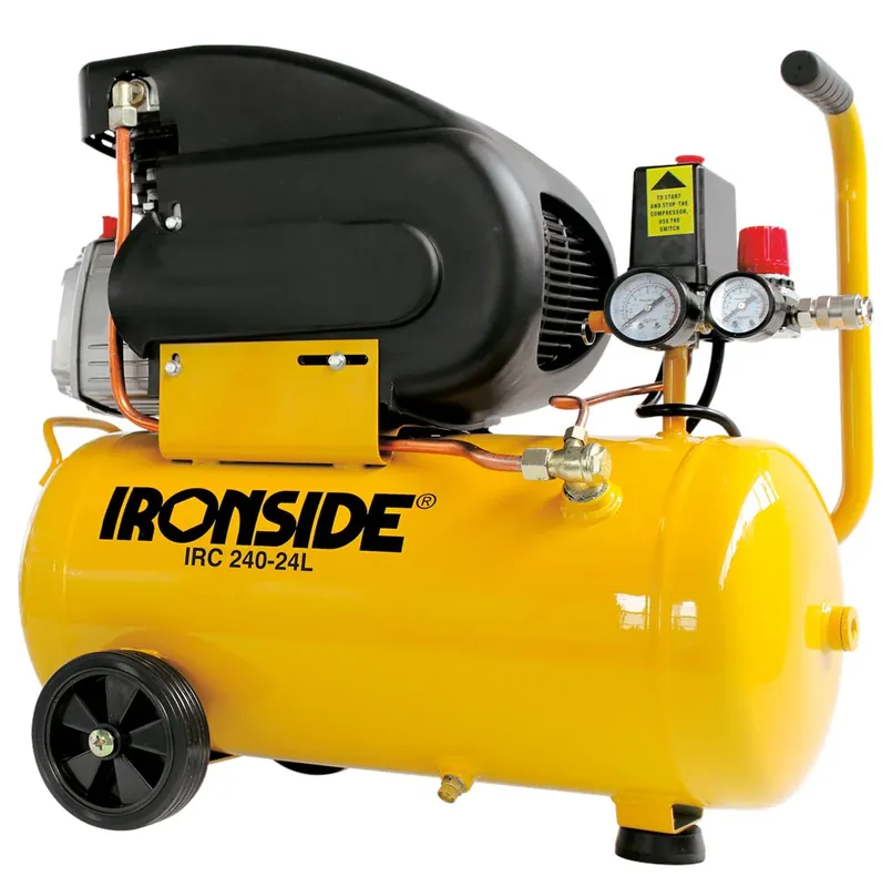 Ironside KELFORT MOB. COMPRESSOR 2HP 1,5KW 24L 240L/MIN - 6-8 BAR Fabrieksprijs