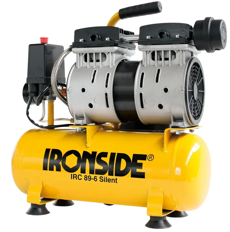 IRONSIDE MOB. COMPRESSOR 0,7HP 0,5KW 6L 89L/MIN - 6-8 BAR Must-Have