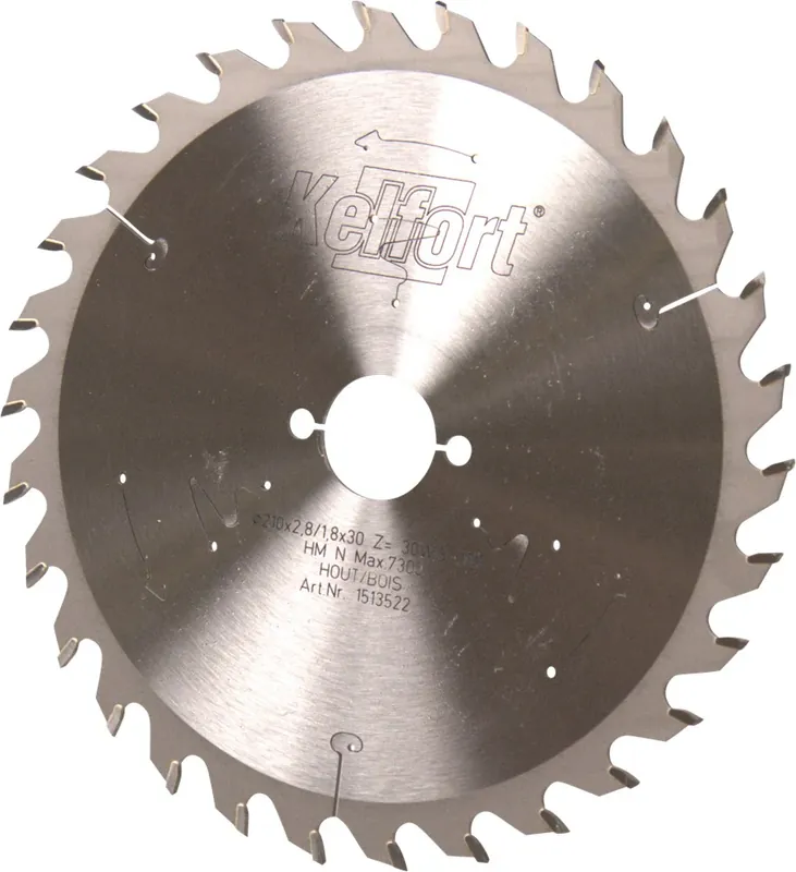 Rechtstreeks Van De Fabrikant Kelfort HM-ZAAGBLAD 210X2,8X30 30 TAND
