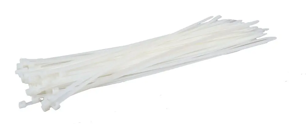 Seizoensaanbieding Kortpack Bundelbandjes 300x4,8mm Wit - 099.0366