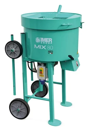 Seizoensaanbieding IMER MIX 80 MENGER EENFASIG MET VACCUM ROOSTER