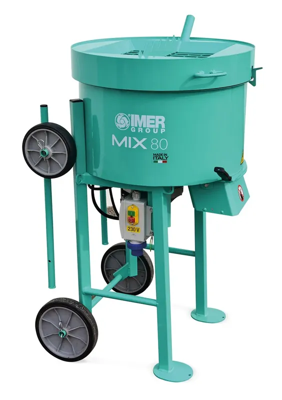 Seizoensaanbieding IMER MIX 80 MENGER EENFASIG MET VACCUM ROOSTER