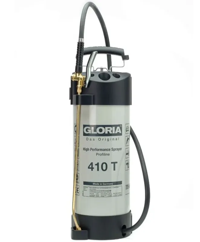 Gloria HOGEDRUKSPUIT 410T PROF 10L. OLIE BESTENDIG Weekendaanbieding
