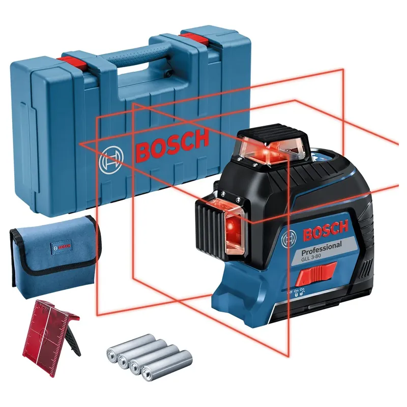 Bosch GLL 3-80 Kruislijnlaser - 0601063S00 Superprijs