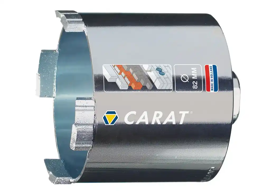 CARAT DOZENBOOR Ø82x60xM16 DUSTEC PREMIUM - DROOG GEBRUIK Direct Beschikbaar