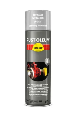 RUST-OLEUM SPUITBUS ALUMINIUM METALLIC 500 ML - 2111 Finale Uitverkoop