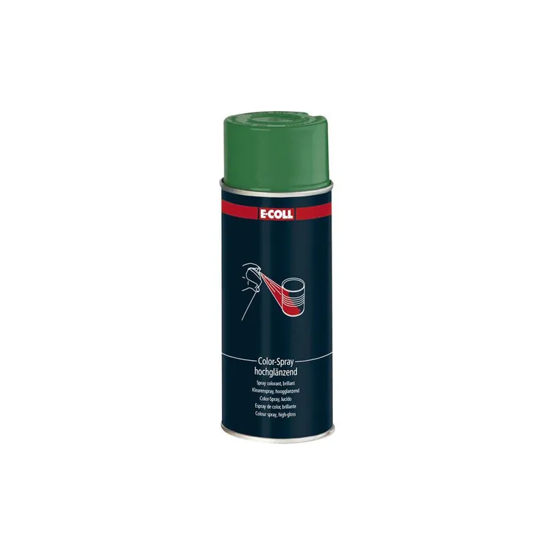 Voordeelprijs E-Coll Spuitbus RAL6018 Groen 400ml Hoogglanzend - 4317784461559