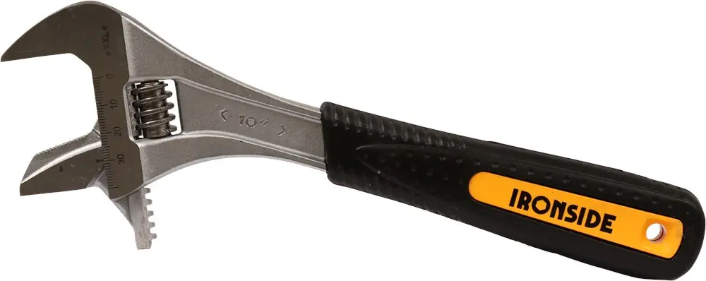 Ironside MOERSLEUTEL VERSTELBAAR CHROOM XXL 259MM92WR/CBE 10" 40MM Laatste Versie