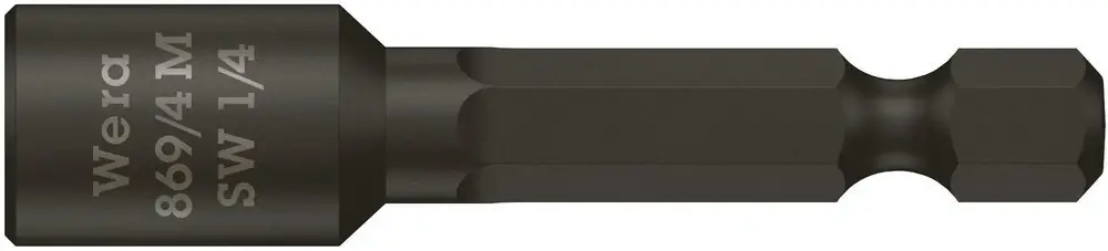 Wera DOPSLEUTELBIT 1/4"-1/4"mm Gratis Retour