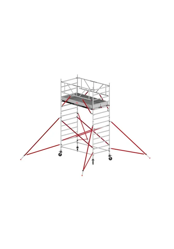 Altrex ROLSTEIGER 52-S WH=5,20M 135X305 - FIBER DECK VERSIE Finale Uitverkoop