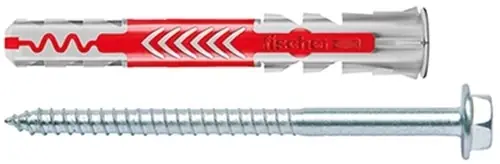 Laatste Versie fischer Duopower Plug 10x80mm S met Zeskantschroef 10st - 538247