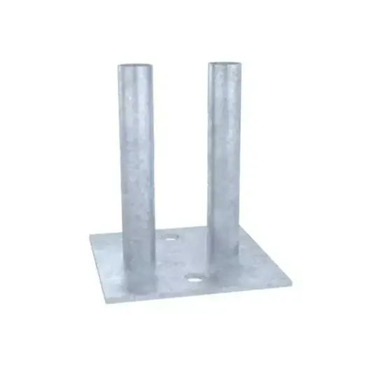 Op = Op Jako Bouwhek Stalen Voetplaat Klein 18x18cm