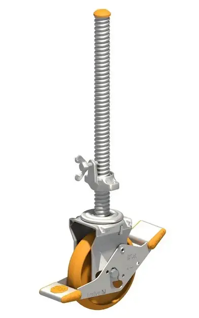 Favoriet Layher Zwenkwiel 200mm met Rem 700kg - 1359200