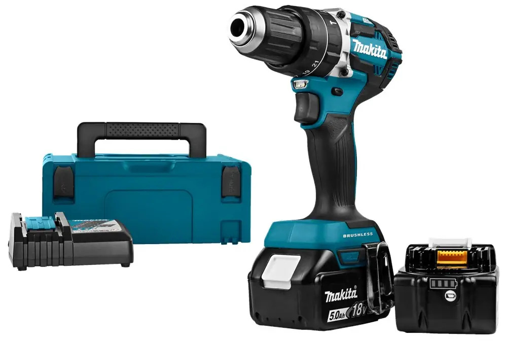 MAKITA DHP484RTJ KLOPBOOR/SCHROEFMACHINE18V Nieuw