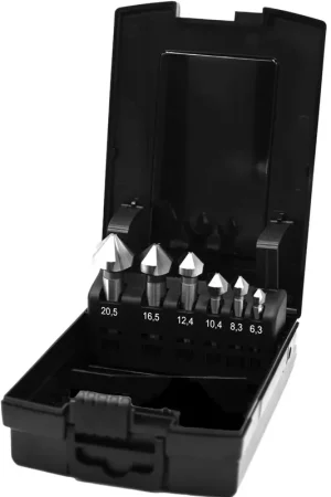 Actieprijs PHANTOM HP2 UNI HSS-E SET VERZINKBOREN DIN 335-C 42.547, 90 GRADEN,3 SNIJKANTEN