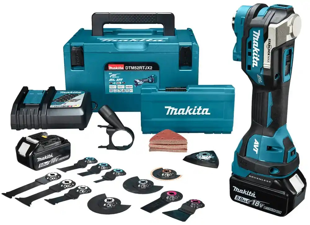 Uitverkoop MAKITA DTM52RTJX2 18V MULTITOOL