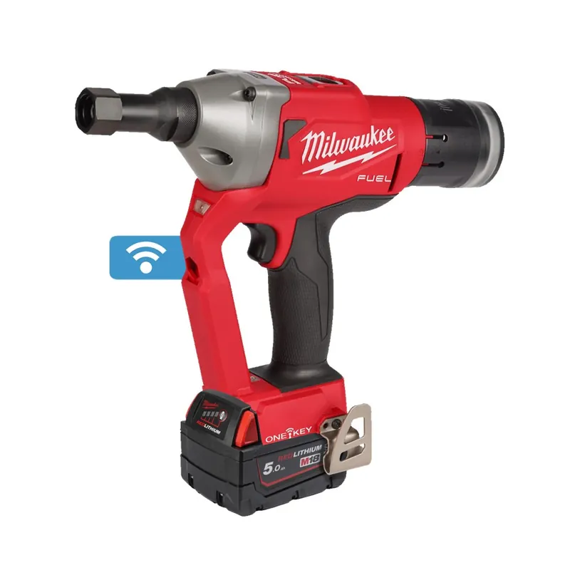 Direct Beschikbaar MILWAUKEE M18 ONEFLT-502X M18 FUEL ONE-KEY SLOTBOUT TANG - 2X M18 B5