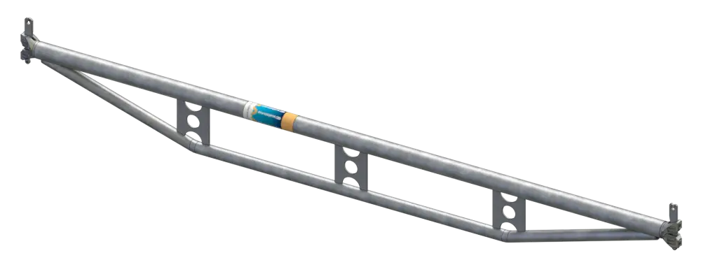 Scafom Ligger met dubbele buis 1,57m - E04RS0232 Speciale Aanbieding