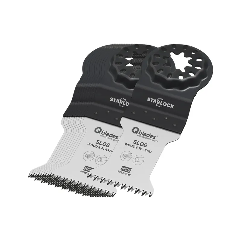 Veilige Betaling Qblades Multitool Zaagblad Precision HCS 35x50mm Starlock SL06 11st