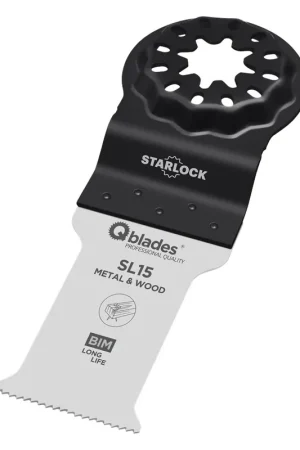 Qblades Multitool Zaagblad BiM 28x55mm Starlock SL15 1st Direct Beschikbaar