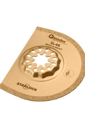 Dagaanbieding Qblades Multitool HM Segment Zaagblad Steen en Beton Starlock SL46 75mm 1st