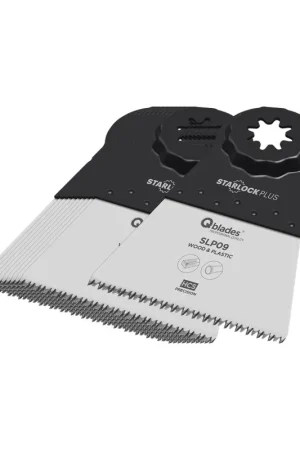 Qblades Multitool Zaagblad Precision Starlock SLP09 65x50mm HCS 11st Must-Have