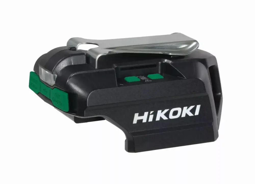 Superprijs HiKOKI UC18DA W4Z 18V/36V Li-ion Accu USB Adapter en Lader