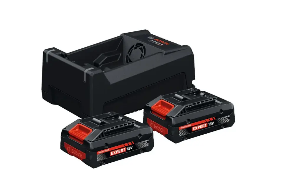 Tijdelijk Beschikbaar Bosch EXPERT EXBA18V-40 2×4,0Ah + GAL 12V/18V-80 Starterset - 1600A0373J