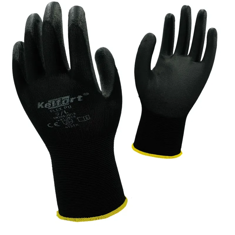Goedkoop Kelfort WERKHANDSCHOEN FLEX PU - MAAT L (9) ZWART
