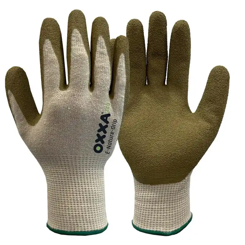 OXXA Premium ECO WERKHANDSCHOENEN OXXA E-NATURE - M (8) GRIP - 52-000 - GROEN/GEEL Alleen Vandaag