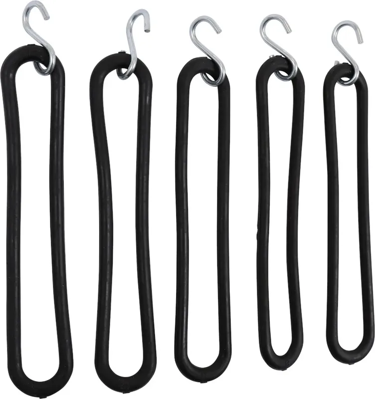 Populair KELFORT SPANRUBBER 40CM+S-HAAK - 5 ST.