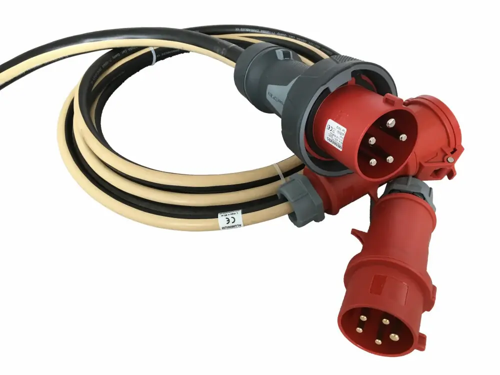 ET Electric Verlengkabel 25m 400V-32A 5x6 Alu - 36250065 Nieuw
