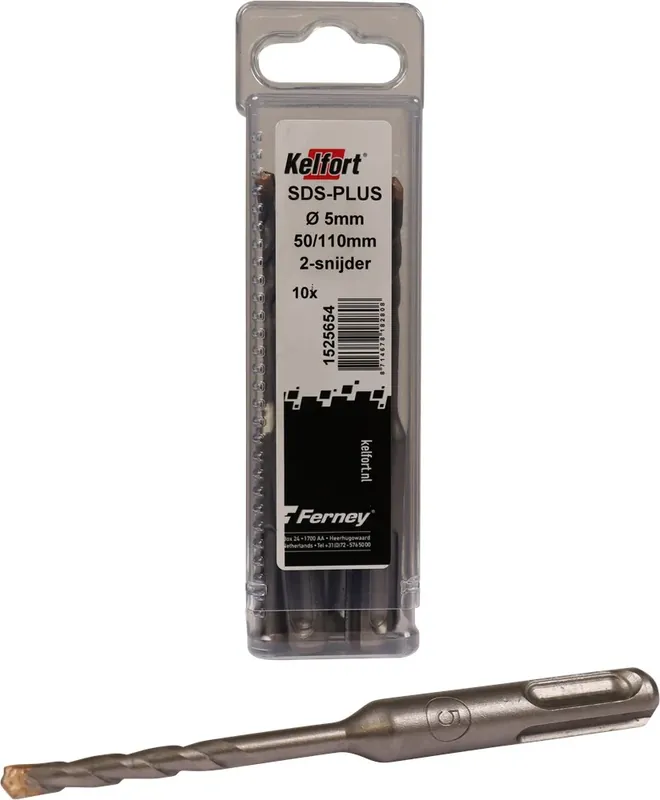 Meest Verkocht Kelfort HAMERBOOR SDS+ 5.0X50/110 - 10ST 2-SNIJDER