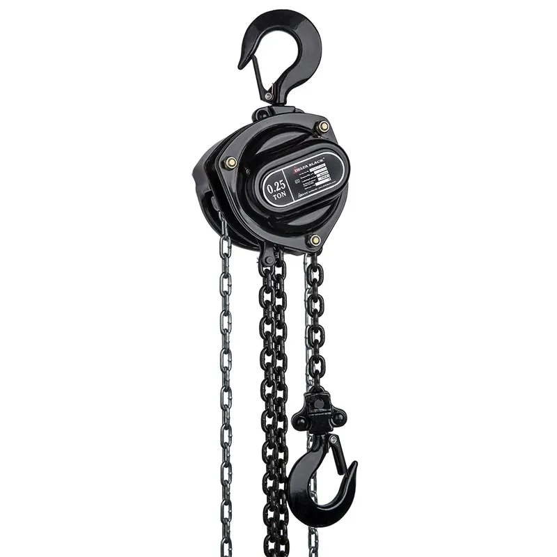 Koop Vandaag DELTA Black Handkettingtakel 0,25T met 10m Hijshoogte