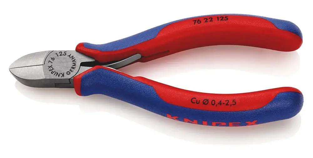 Exclusieve Aanbieding KNIPEX ZIJSNIJTANG ZONDER FACET 125MM + VEER
