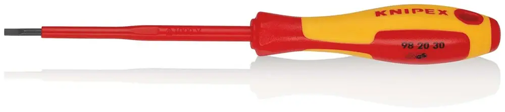 Seizoensaanbieding KNIPEX SCHROEVENDRAAIER SLEUF 3,0X0,5MM VDE
